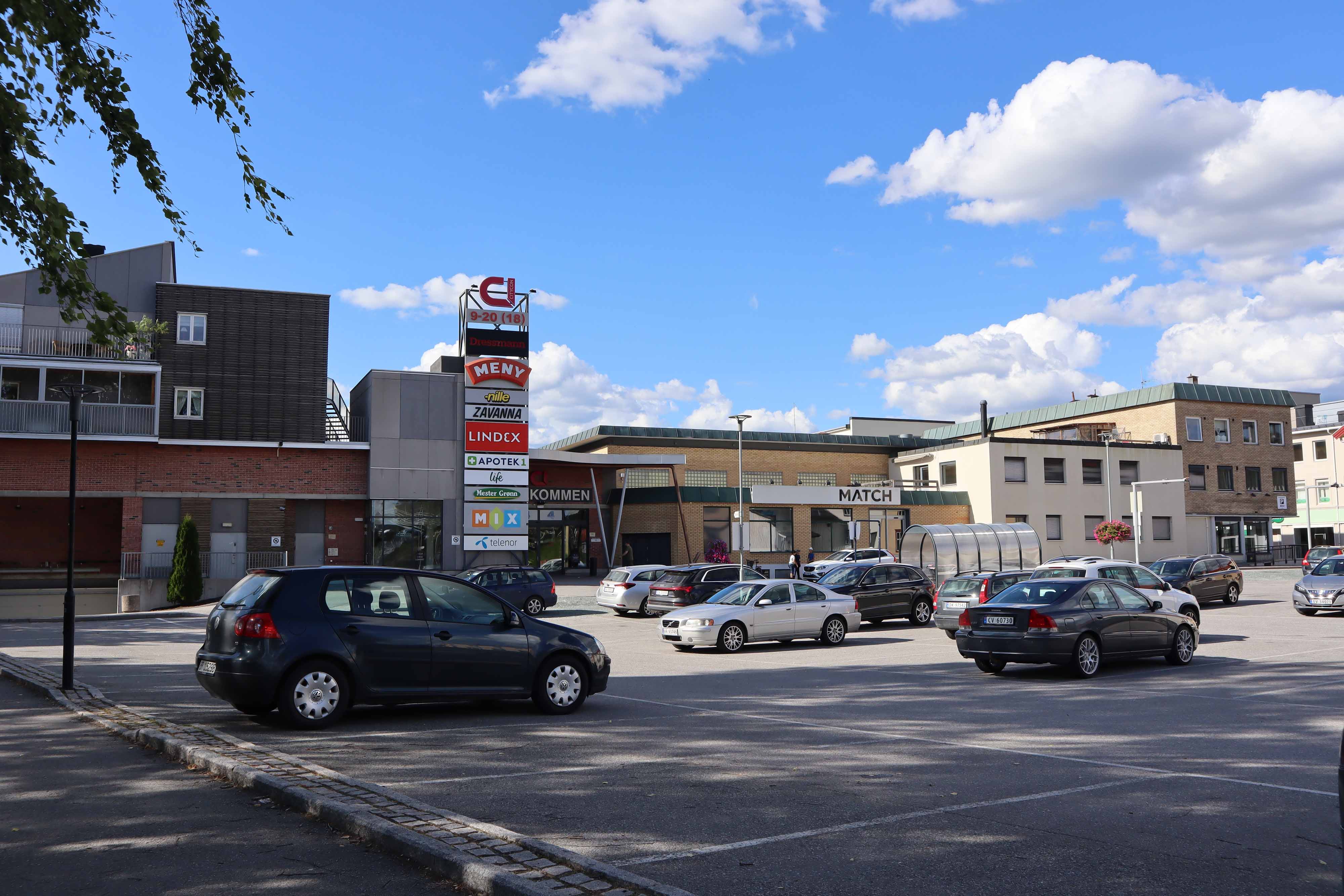 Regler for parkering på en parkeringsplass